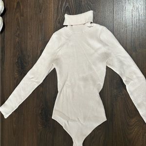 Abercrombie sweater turtleneck bodysuit